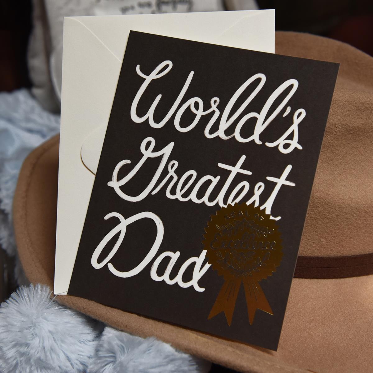 World's Greatest Dad Card